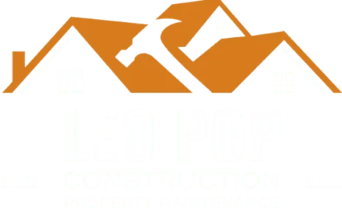 Leo Pop Construction Footer Logo